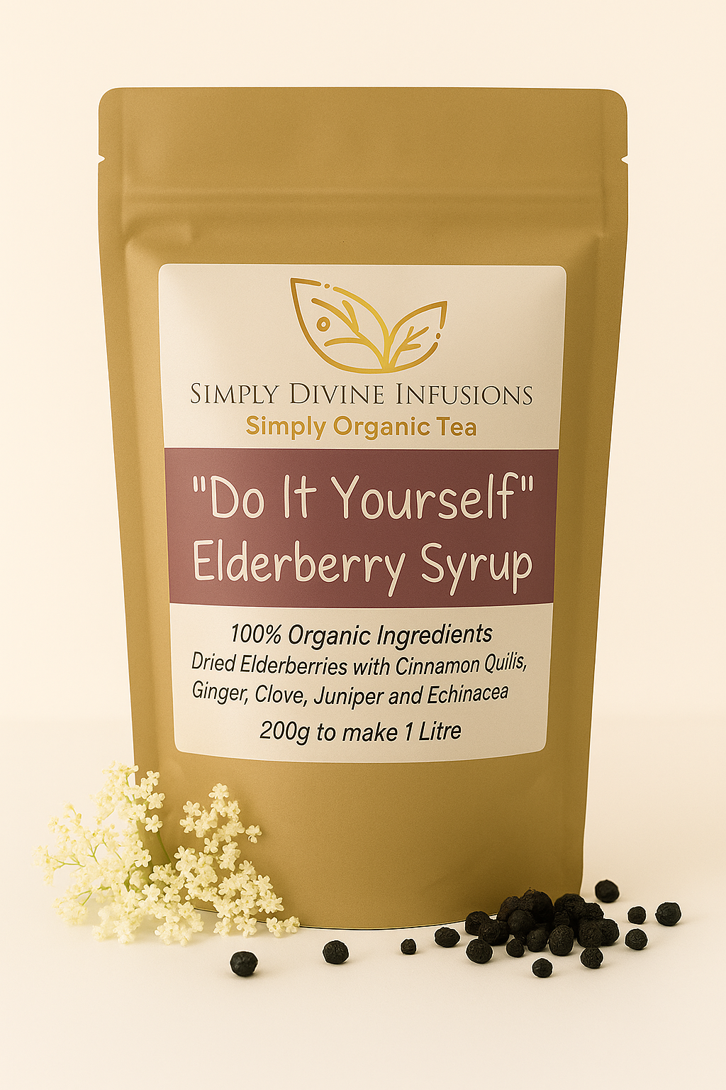 “Do It Yourself” Elderberry Syrup Kit