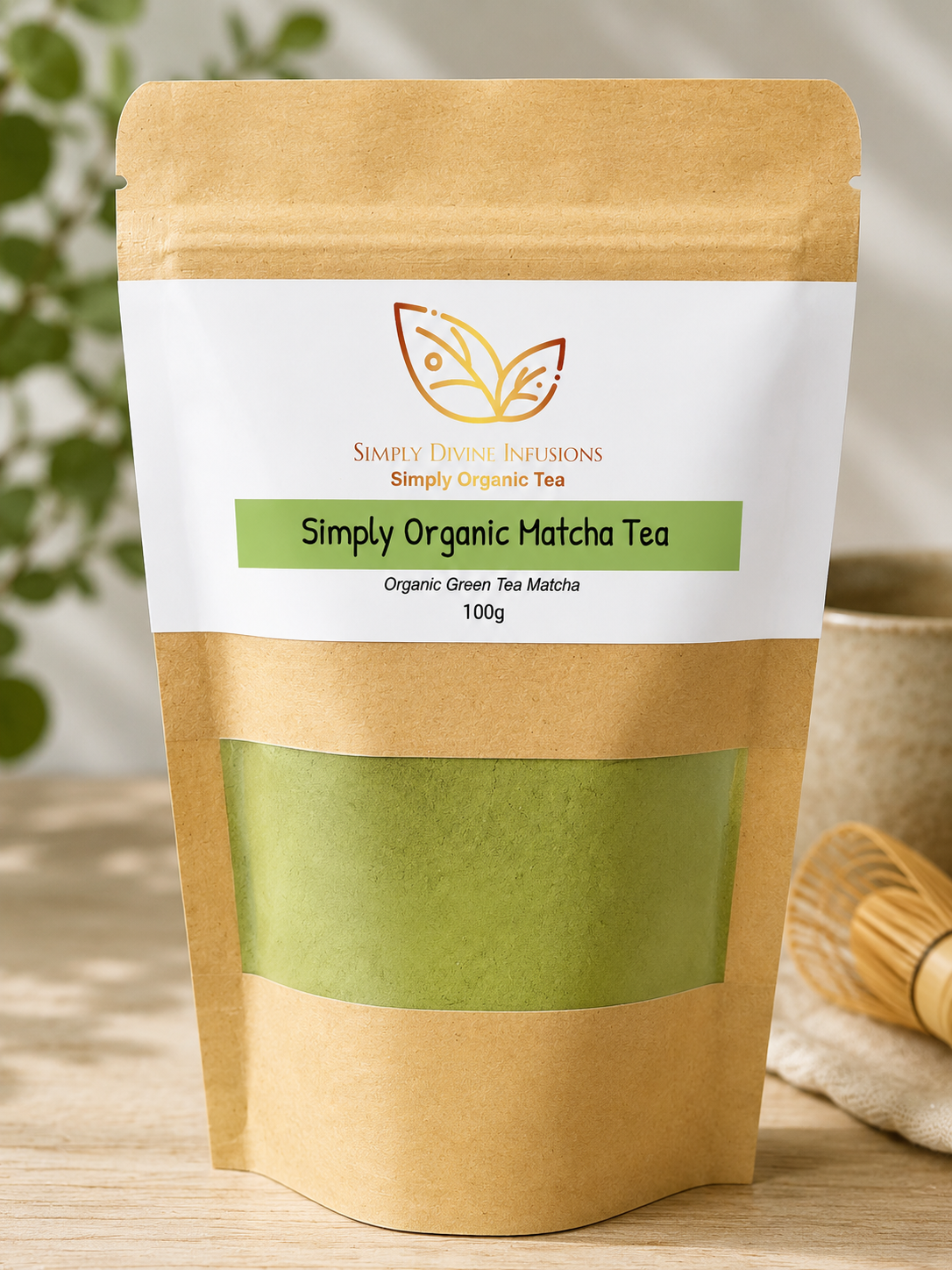 Simply Organic Matcha Tea