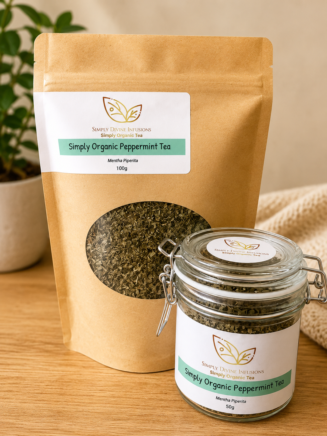 Simply Organic Peppermint Tea