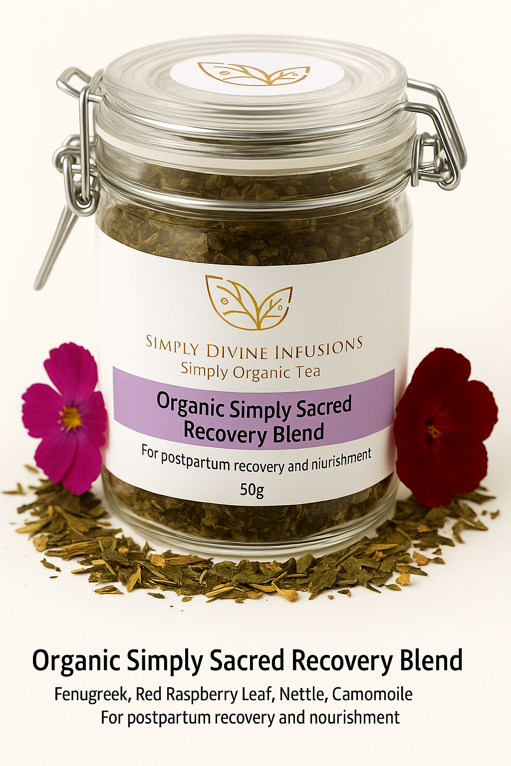 Organic Simply Sacred Recovery Blend